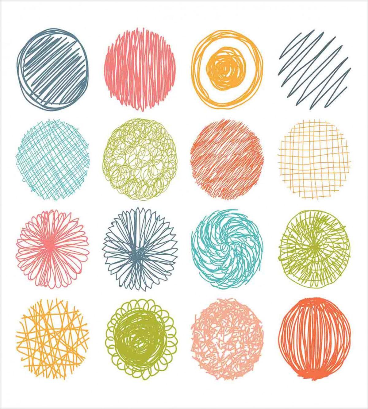 Childish Joyful Abstract — Pattern