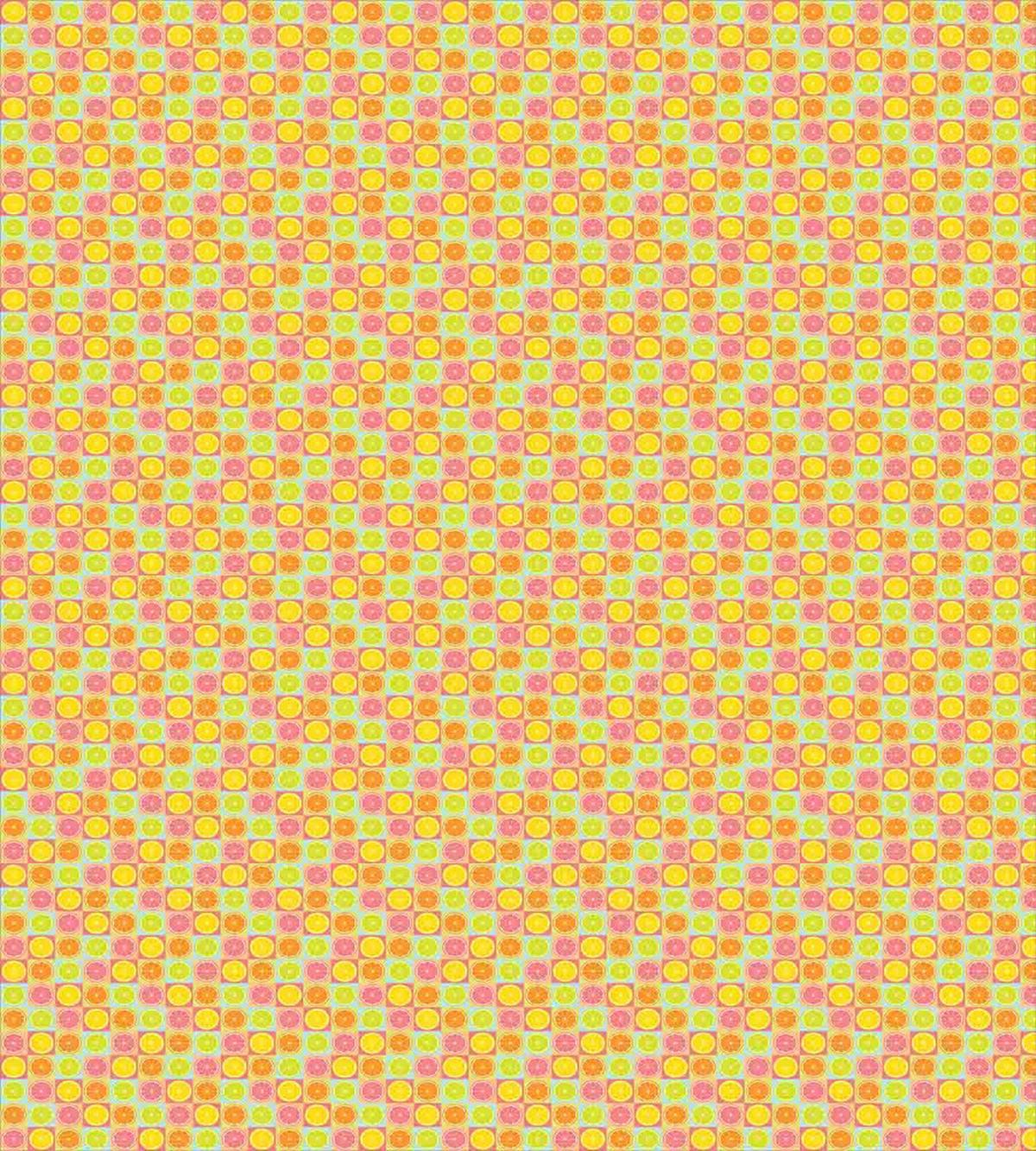Citrus Fruit Squares — Pattern