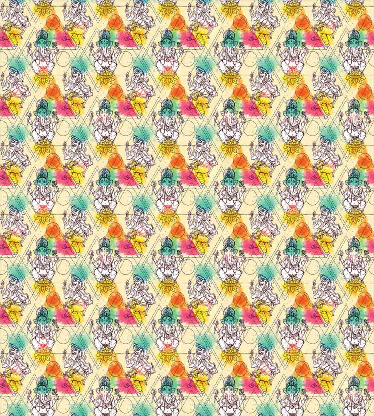 Ancient Figure with Circle — Pattern