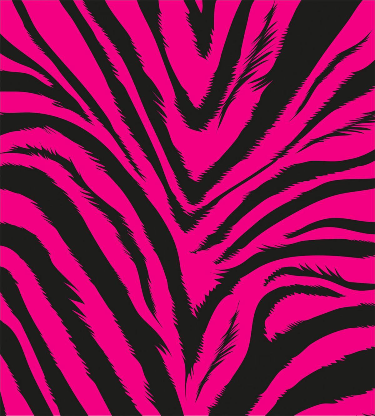 Hot Pink Zebra Skin — Pattern