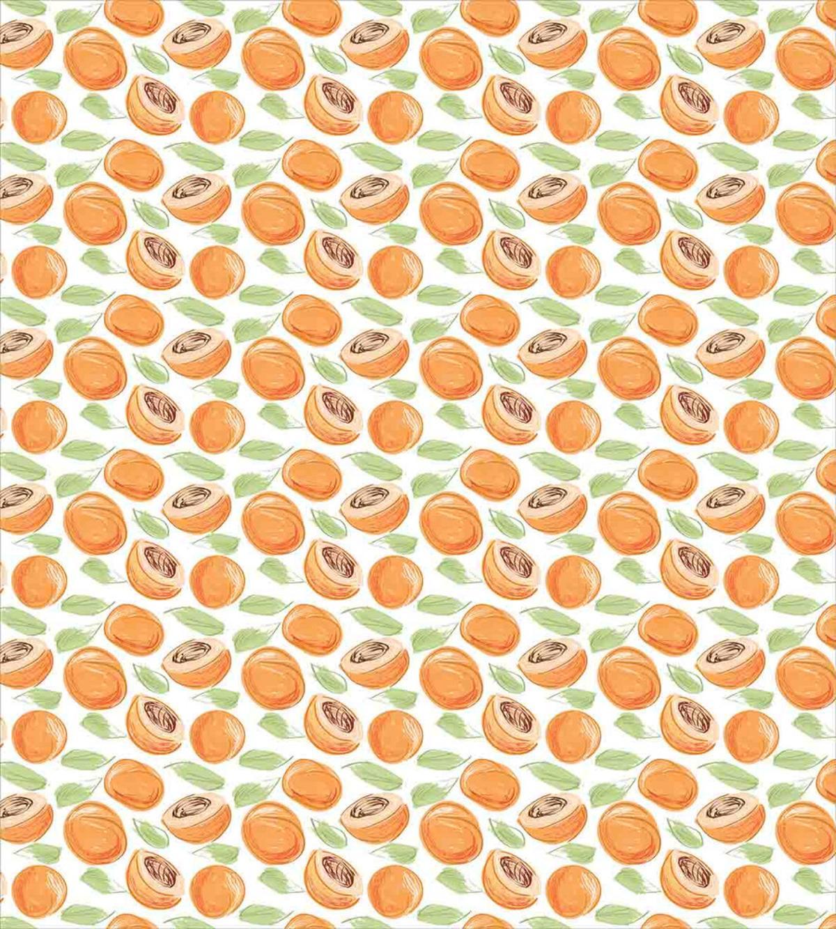 Watercolor Sketch Fruit — Pattern