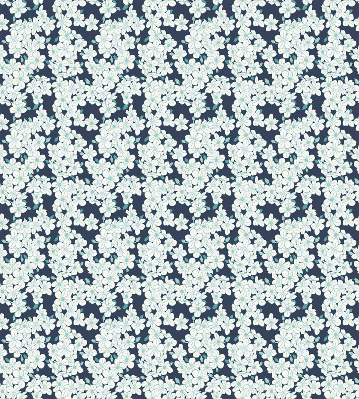 Cartoonish Floral Motif — Pattern