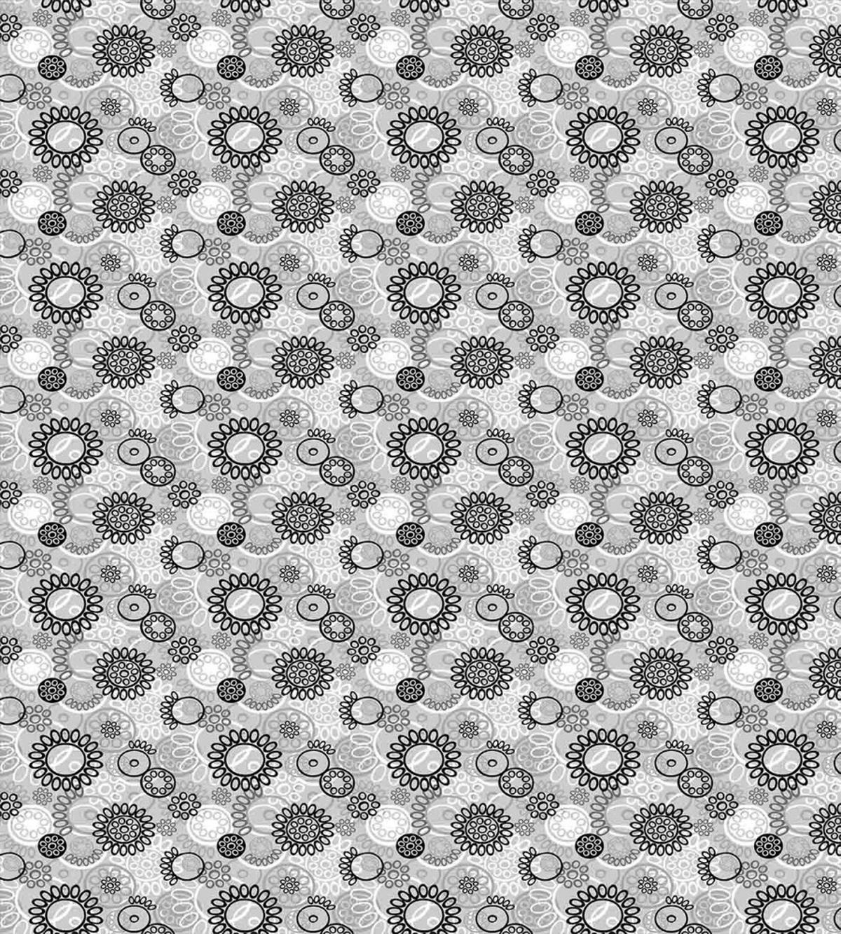 Greyscale Garden Art — Pattern