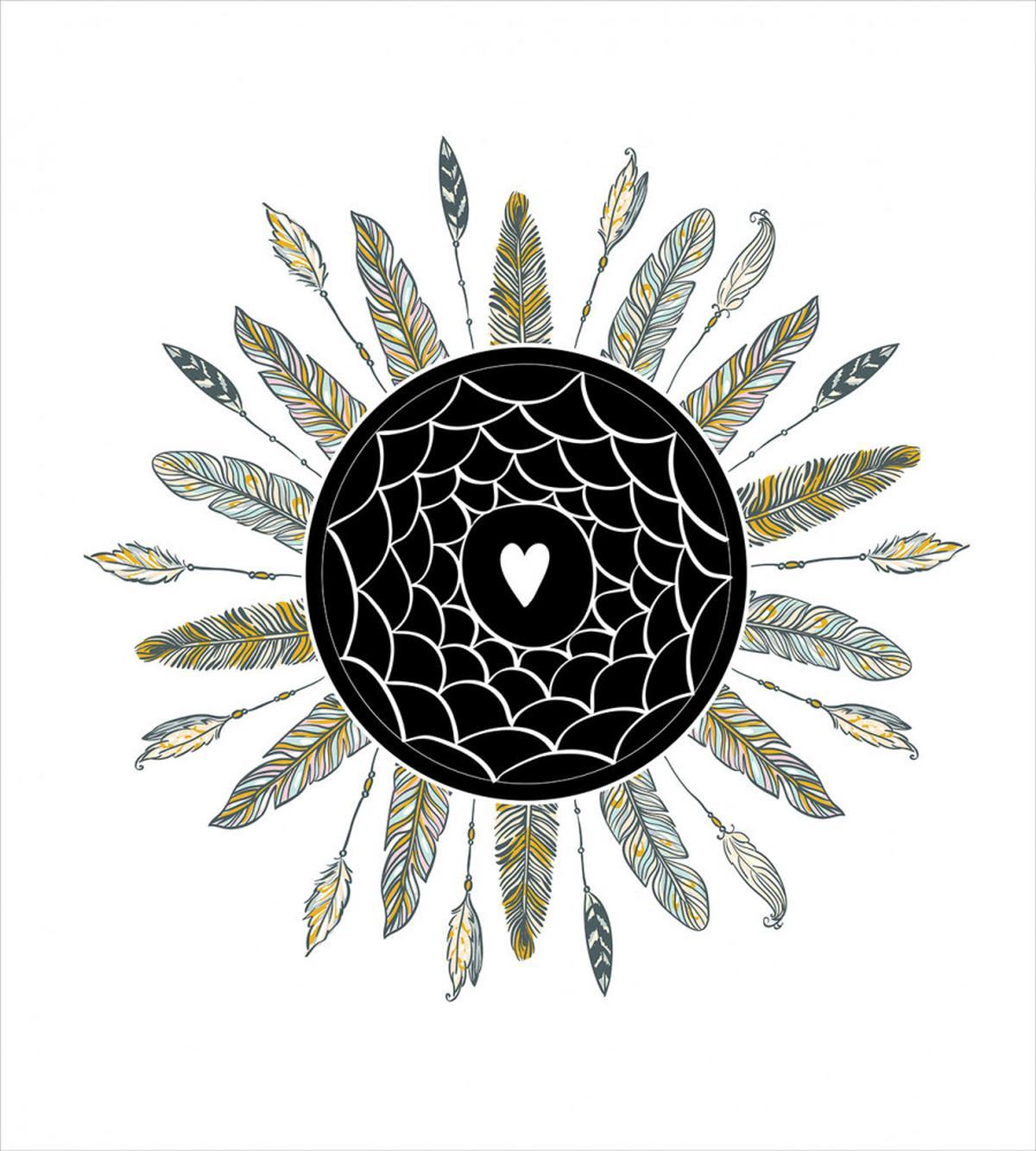 Dream Catcher with a Heart — Pattern