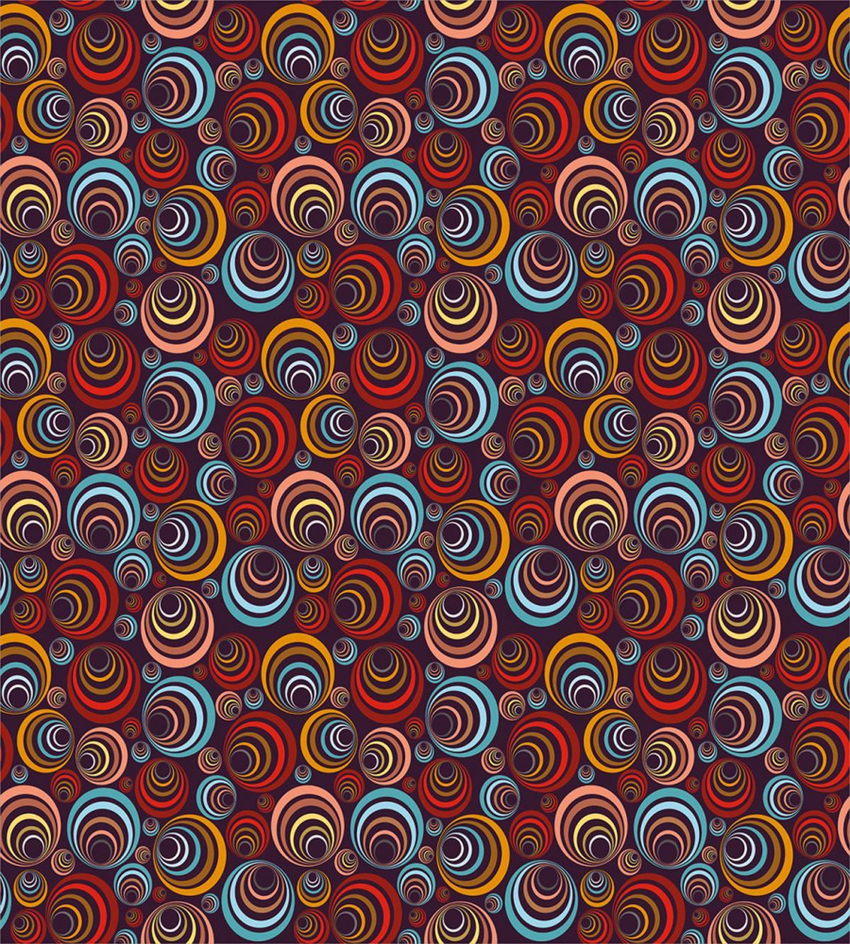 Circular Spiral Shapes — Pattern