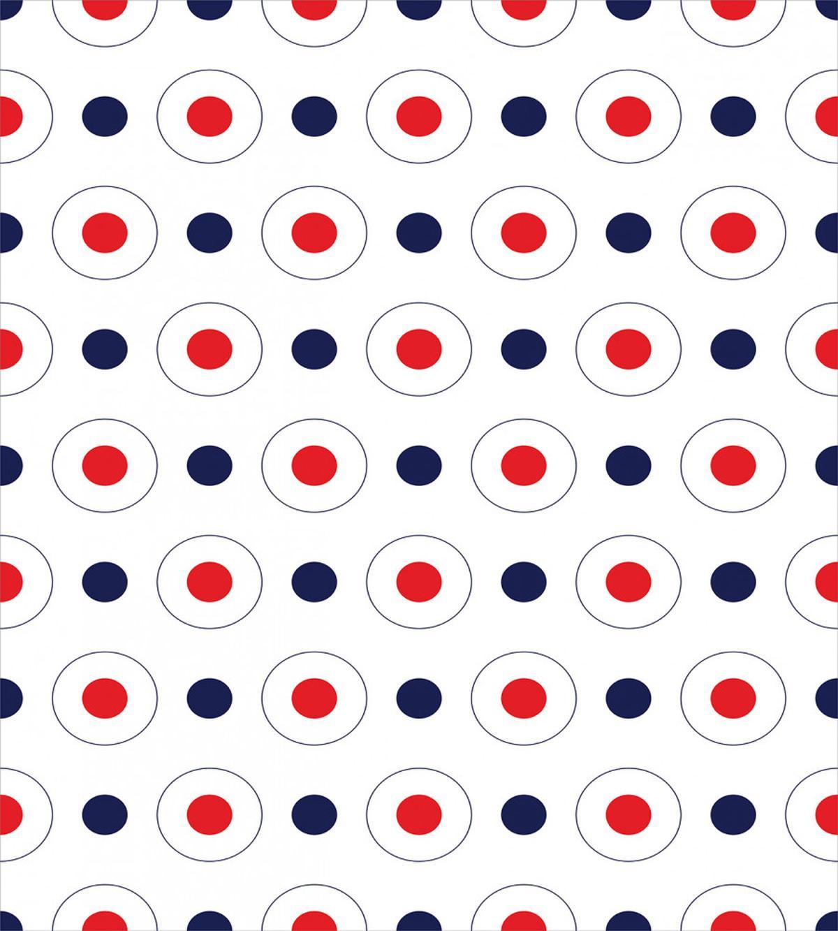 Old Pop Art Dots Circles — Pattern