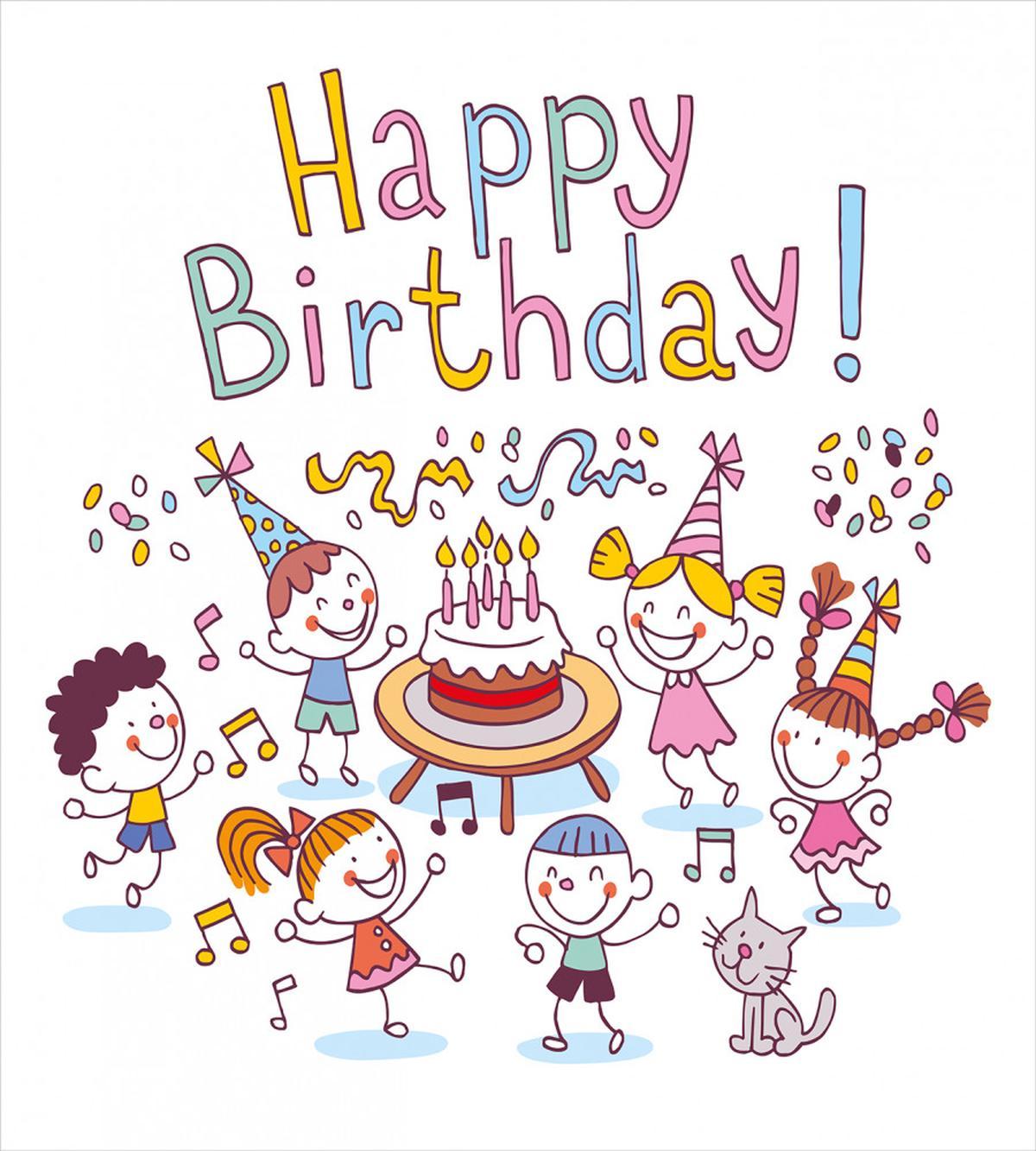 Kids Birthday Party — Pattern