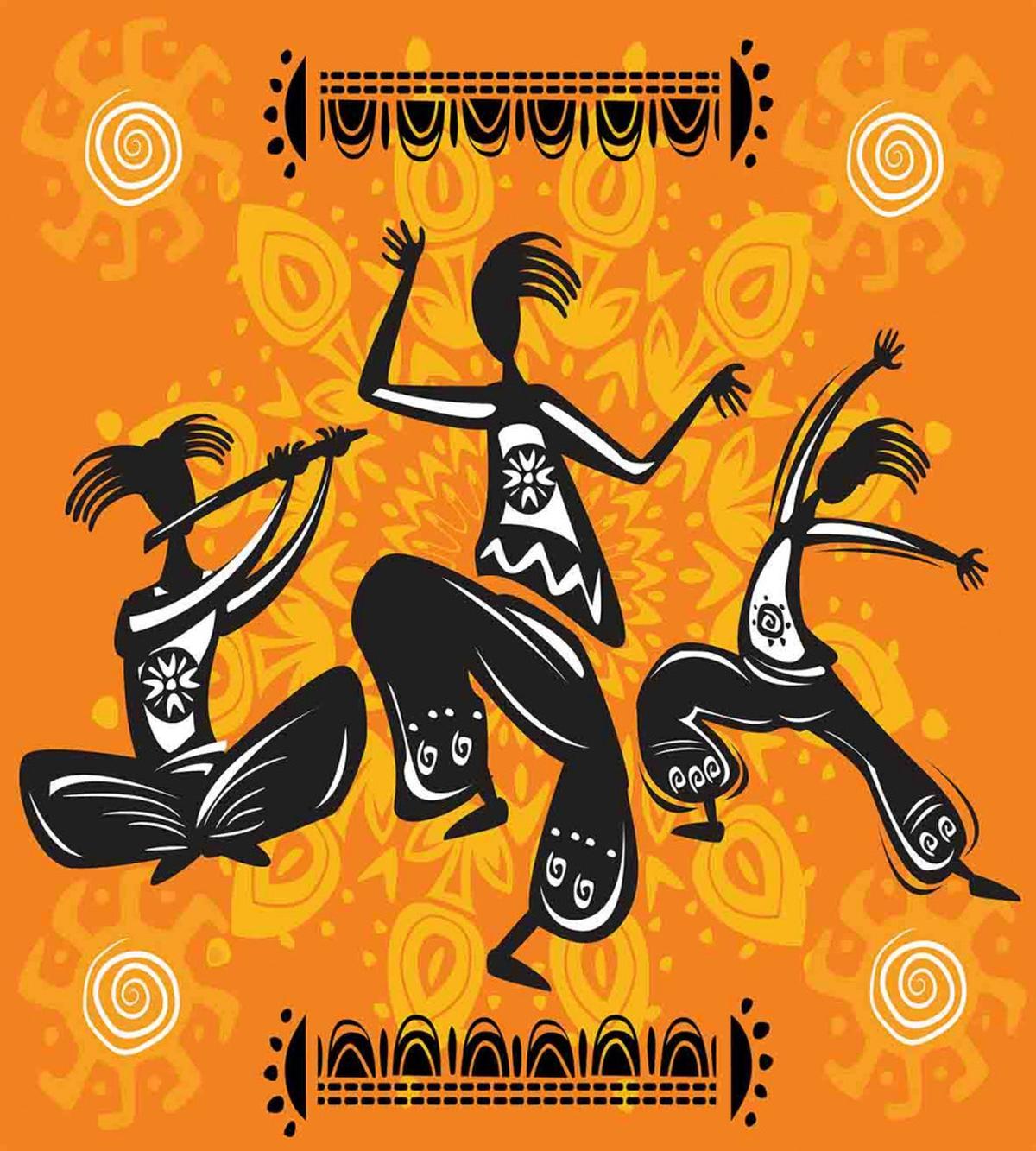 Native Dancer Tribal — Pattern