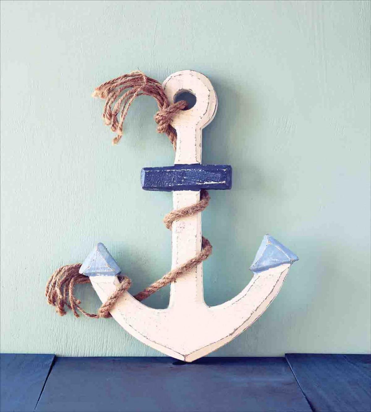 Anchor and Rope Motif — Pattern