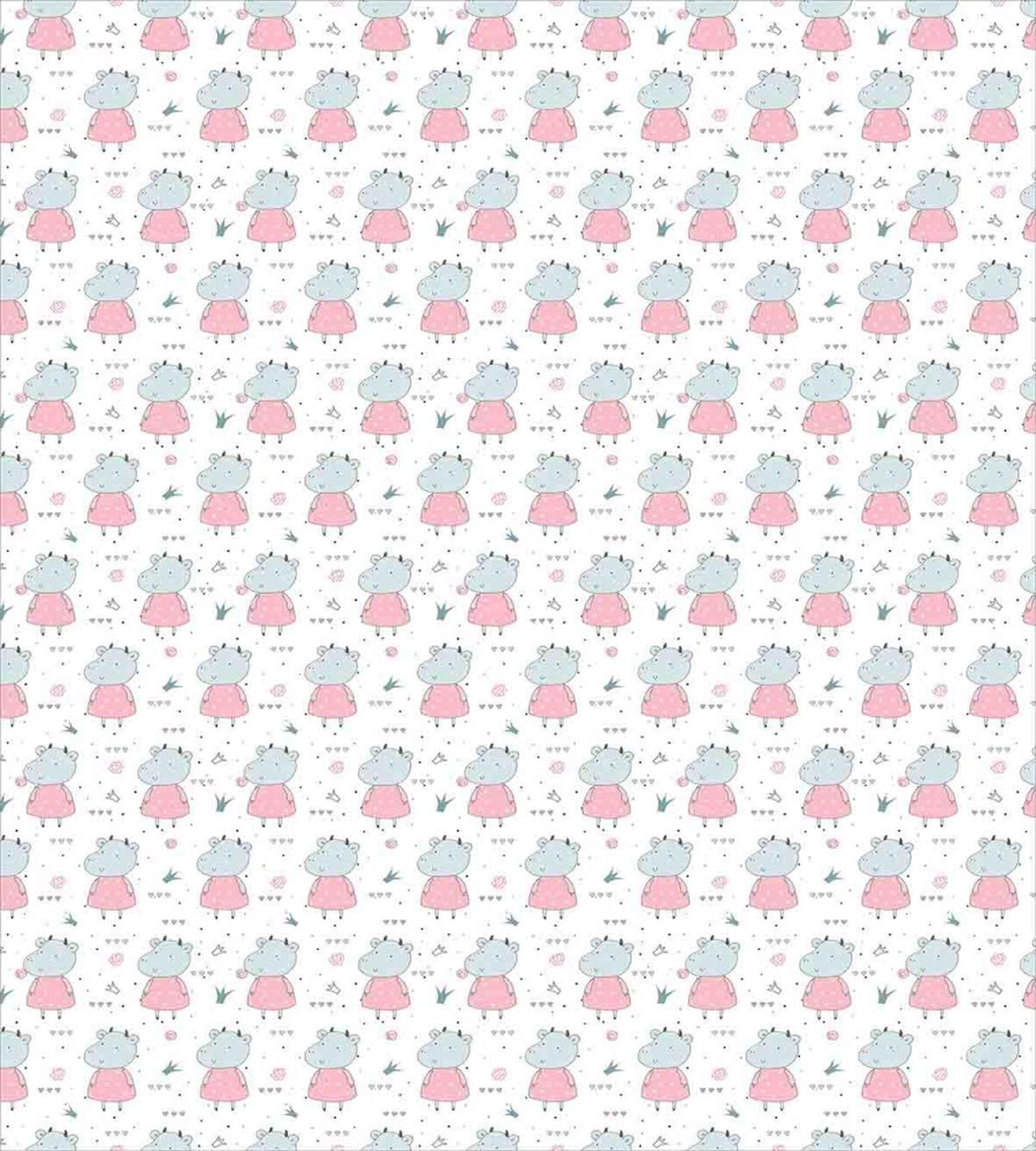 Cows in Dresses and Hearts — Pattern