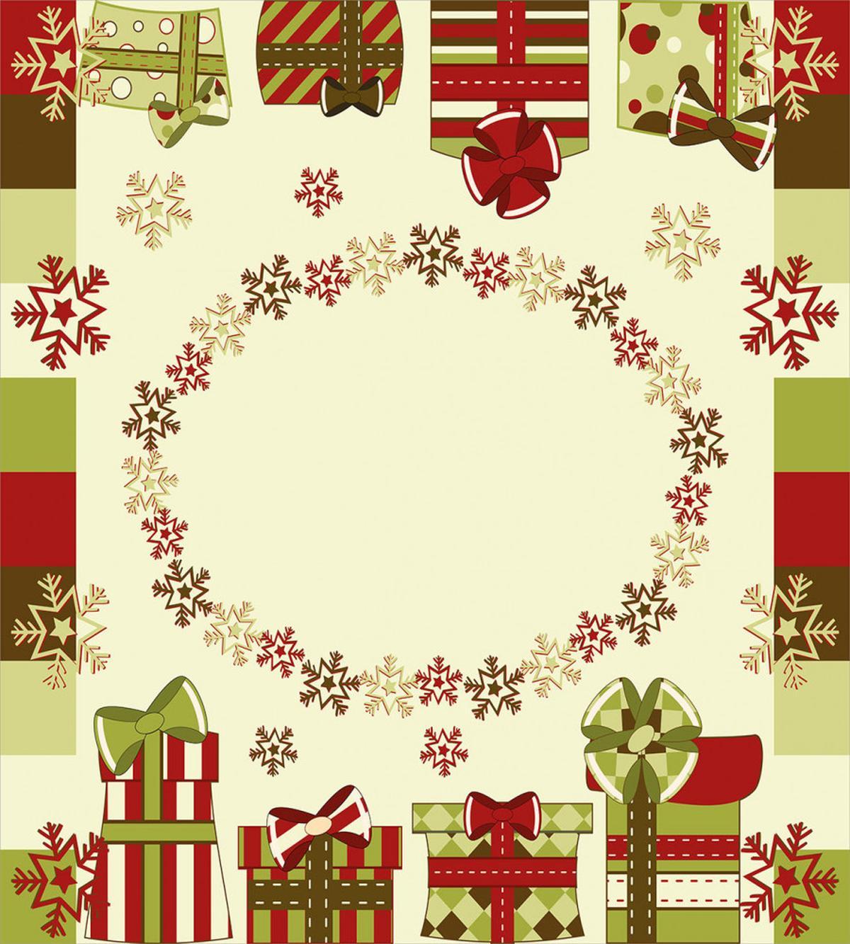 Star Shaped Snowflakes — Pattern