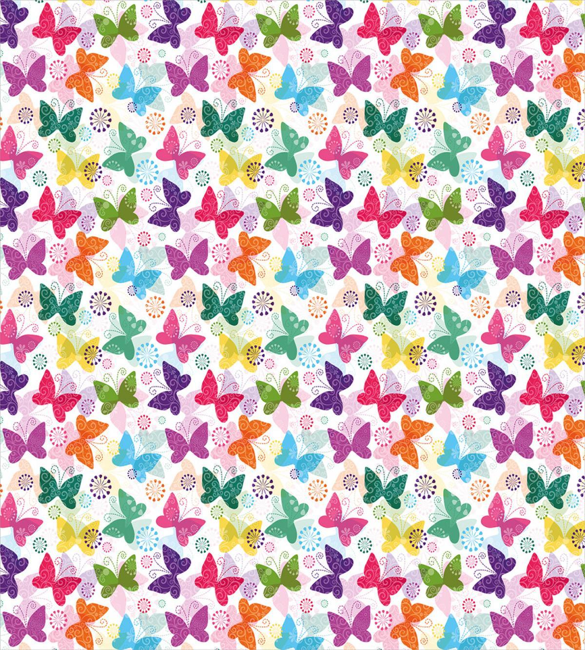 Vibrant Floral Happy — Pattern