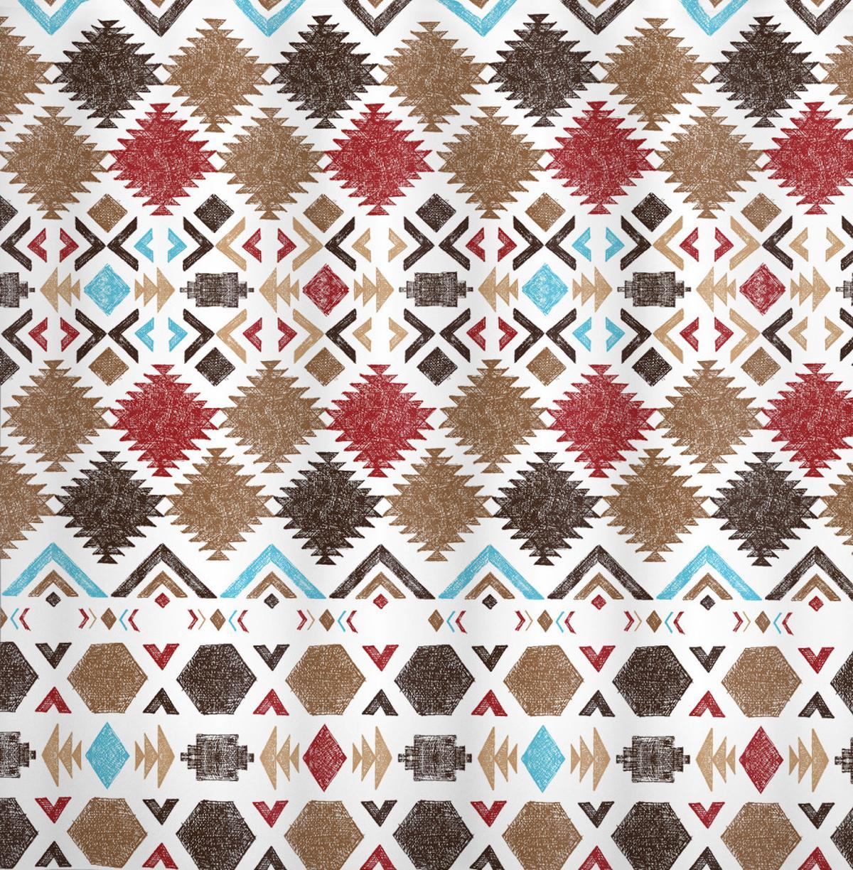 Traditional Hand Drawn Geometric — Pattern