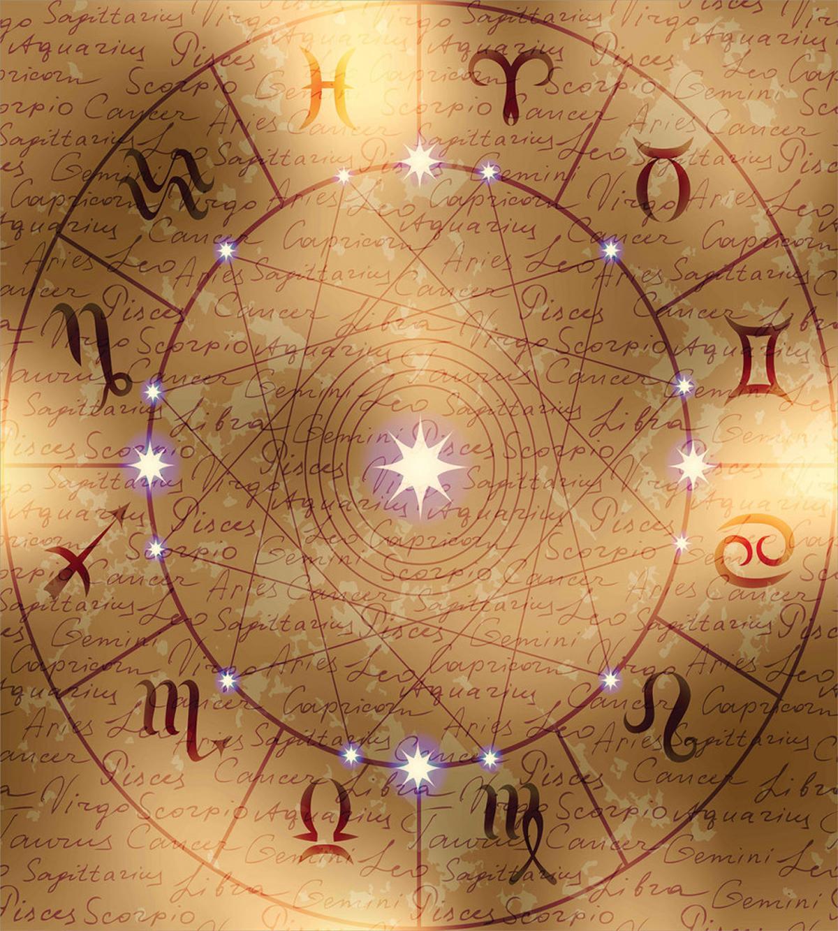 Circle Signs on Manuscript — Pattern