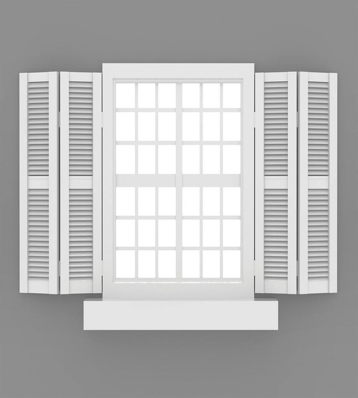 Wooden Window Shutter — Pattern