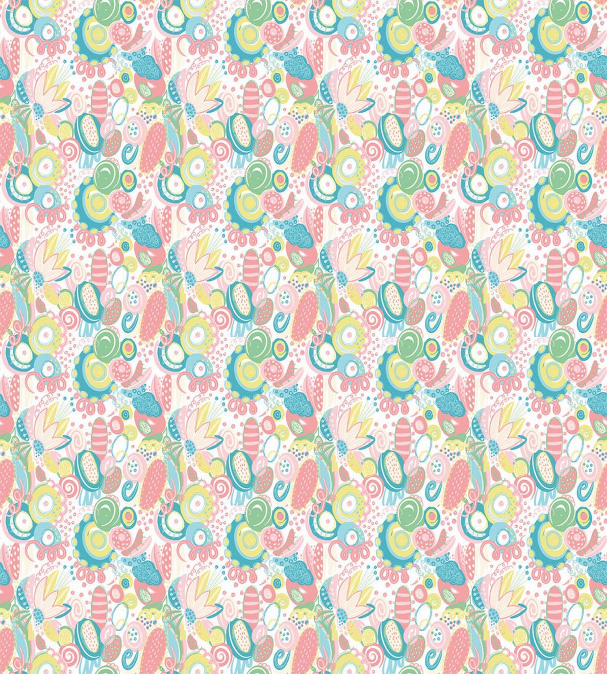 Abstract Colorful Happy Art — Pattern