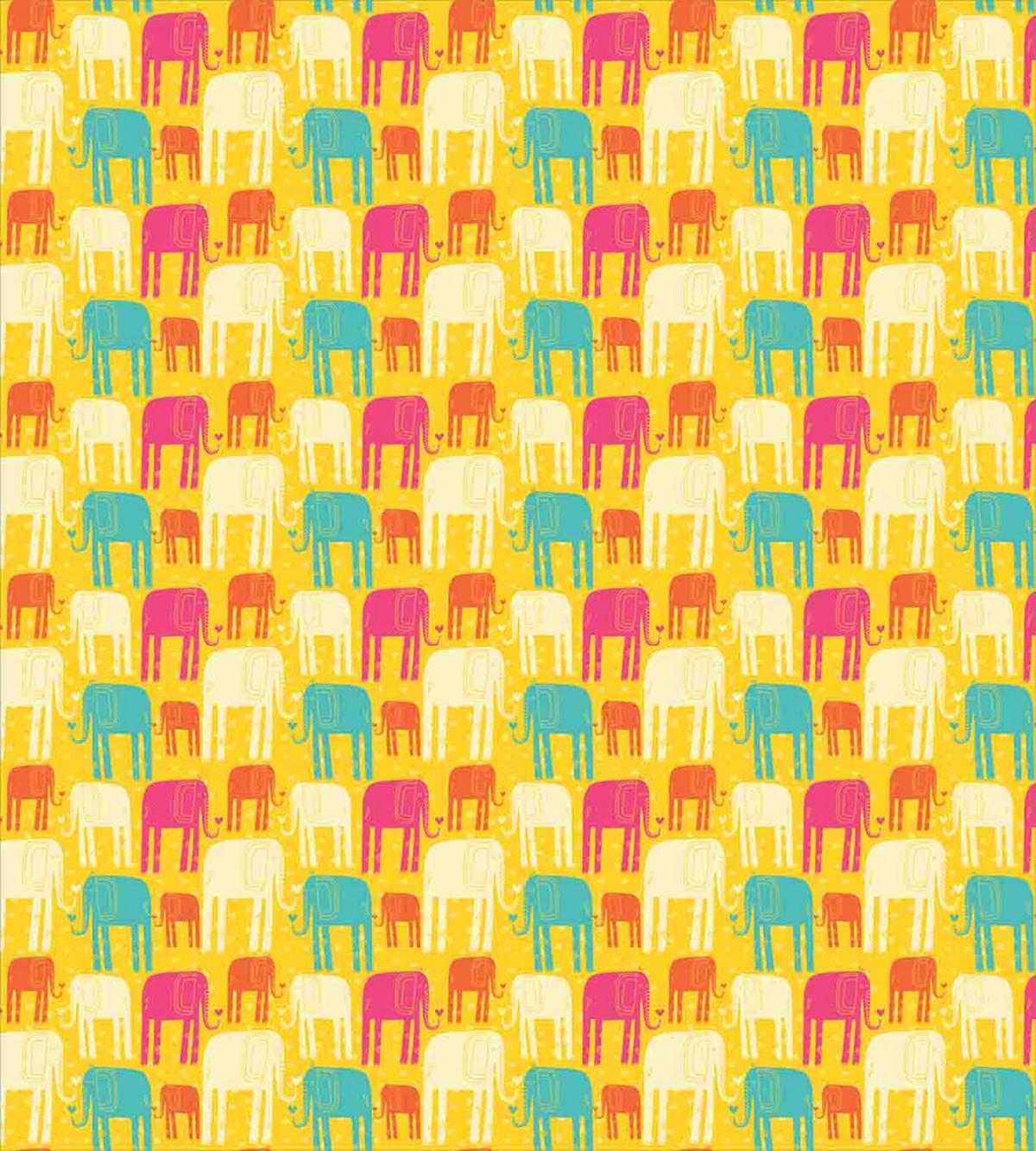 Colorful Doodle Animal — Pattern