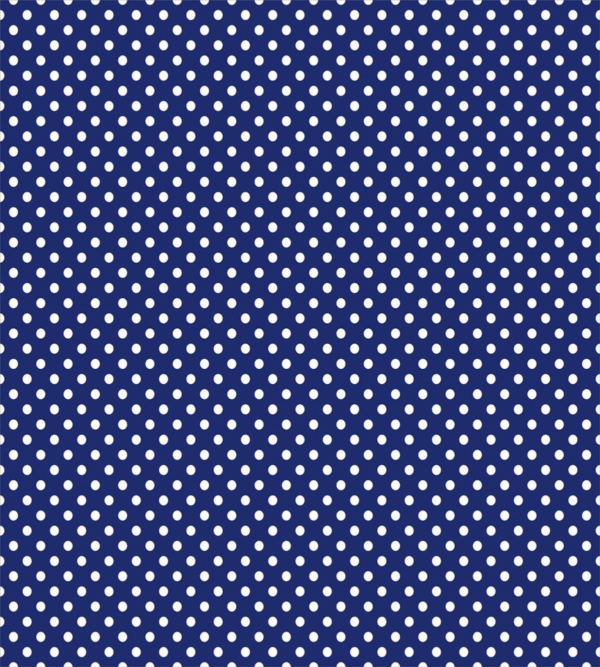 White Polka Dotted Tile — Pattern