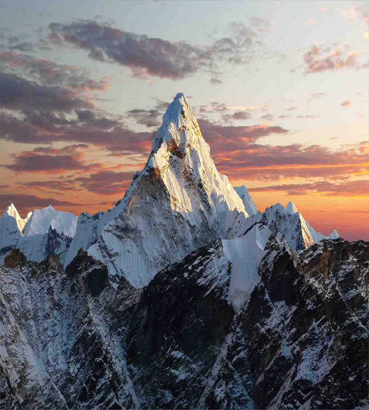 Mountain Nepal Everest — Pattern