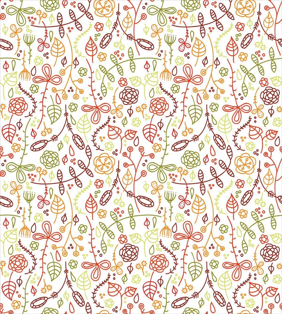 Orange Leaves Harvest — Pattern