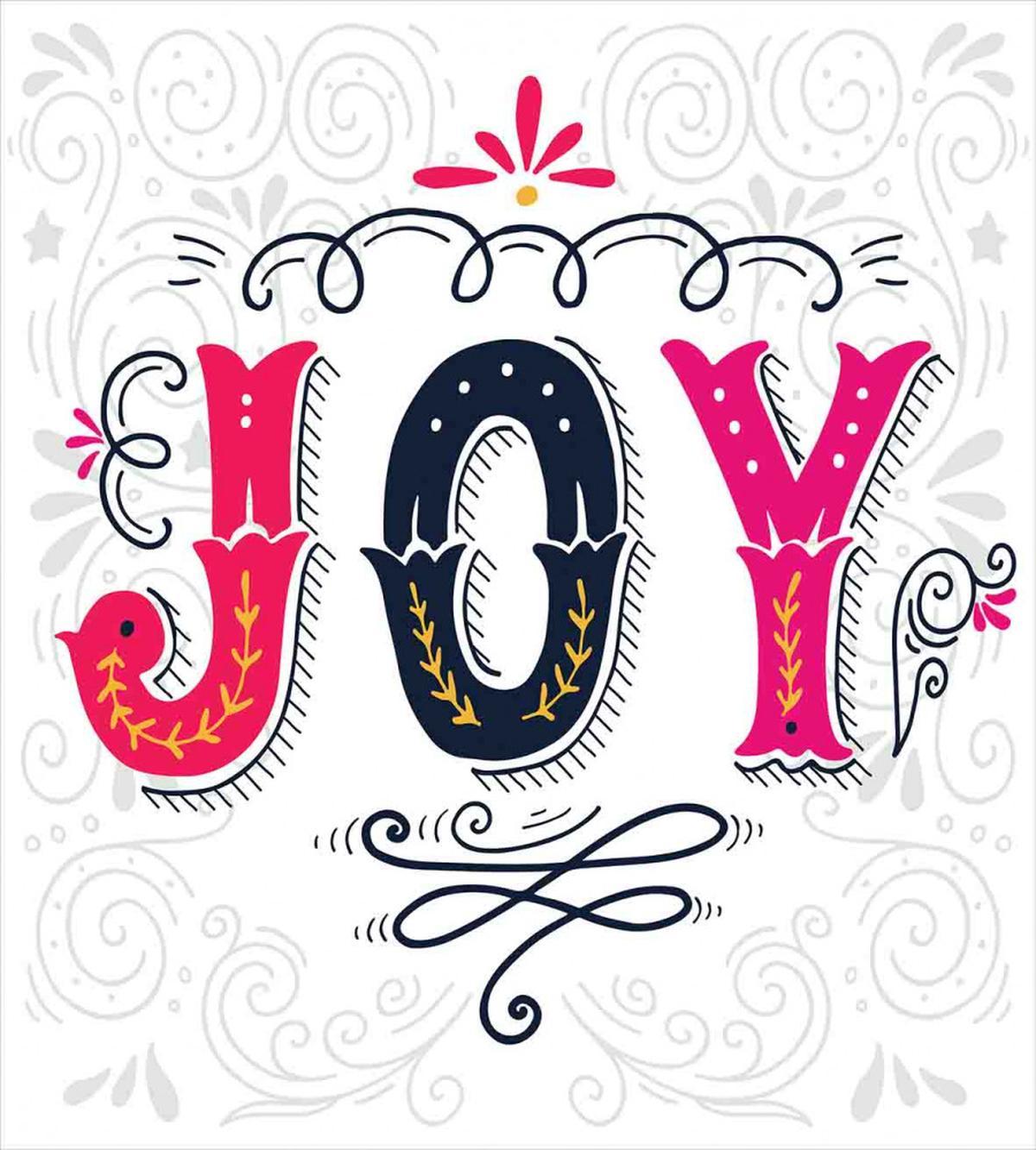 Retro Style Calligraphy Art — Pattern