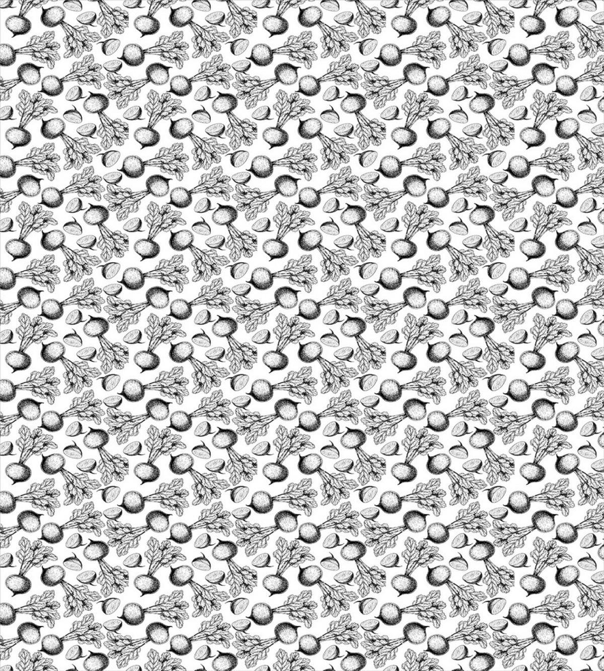 Beetroots Sketch Pattern — Pattern