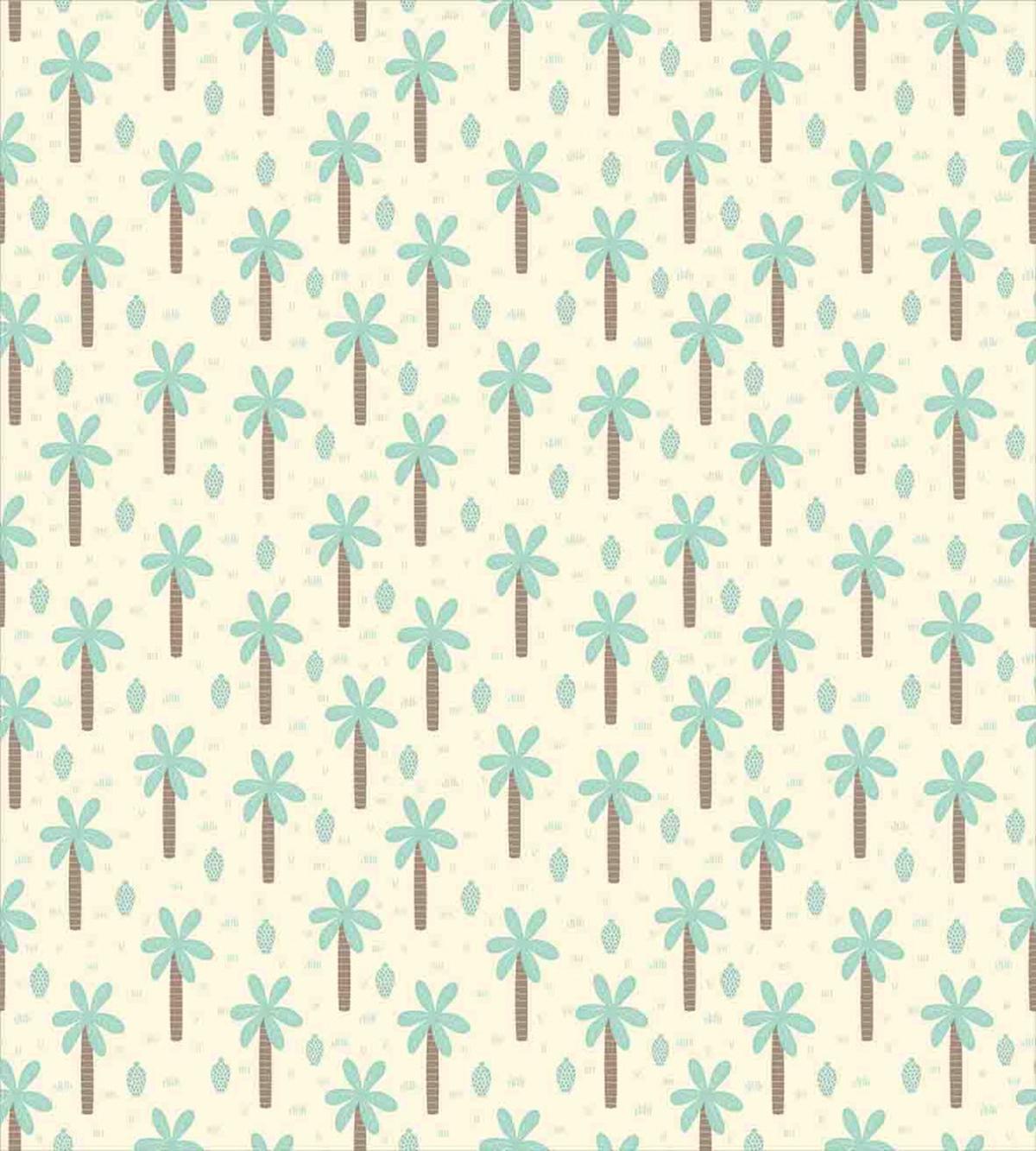 Cartoon Forest Cactus — Pattern