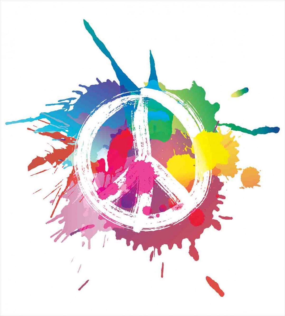 Grunge Pacifism Theme — Pattern