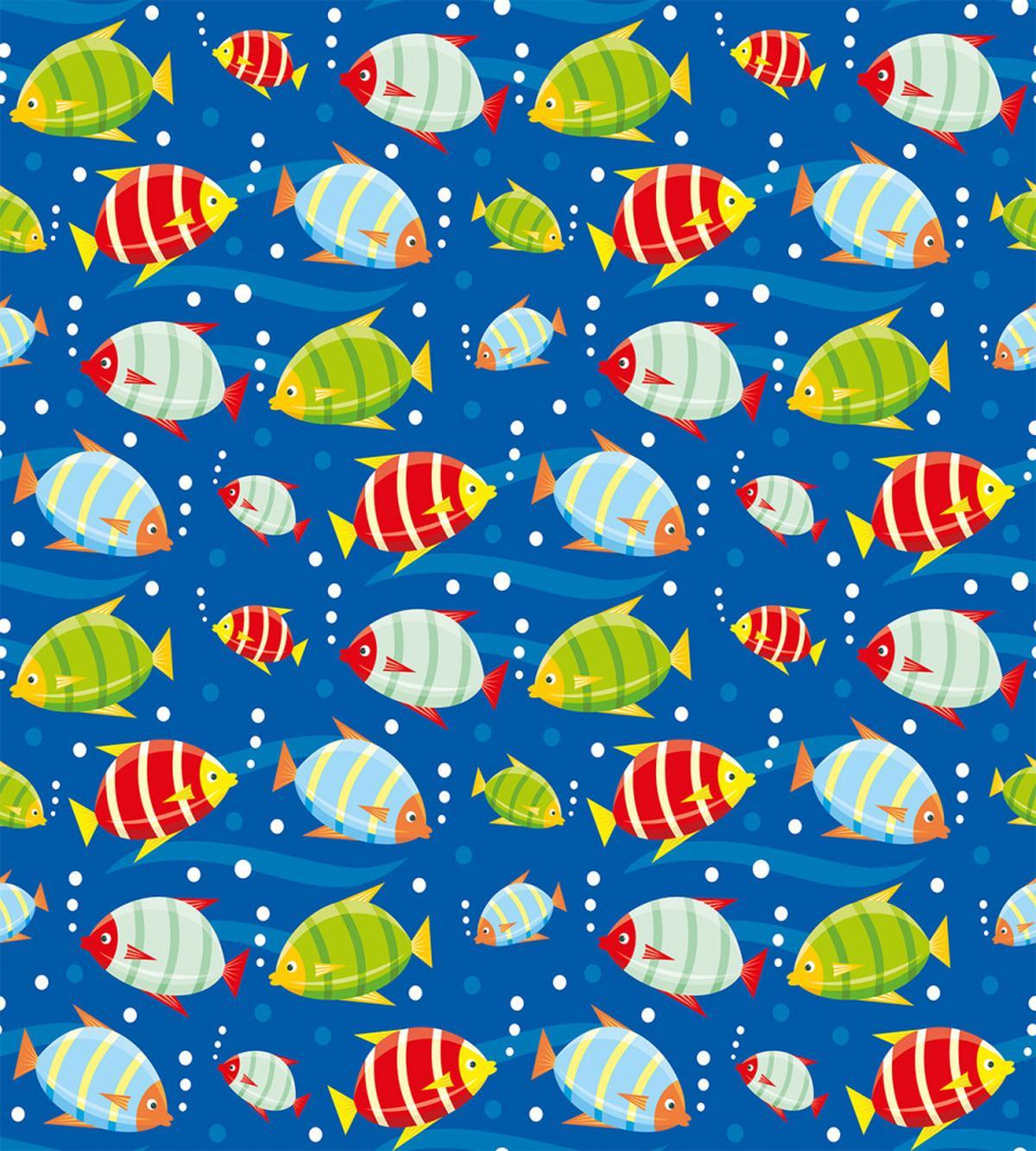 Vibrant Fish Marine Art — Pattern