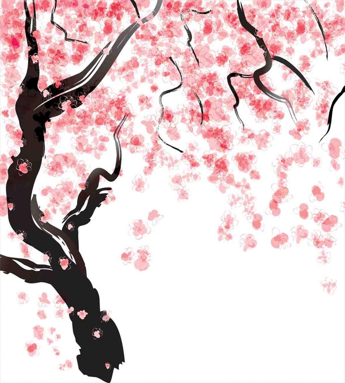 Cherry Blossom Tree — Pattern