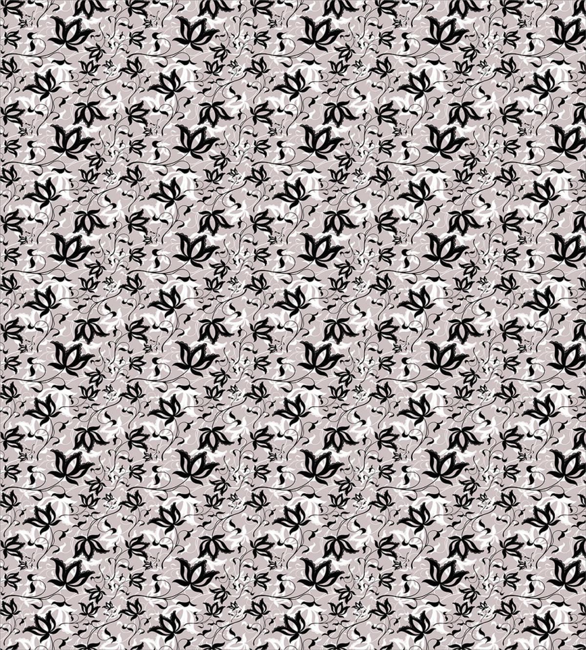 Gothic Style Rose Petals — Pattern