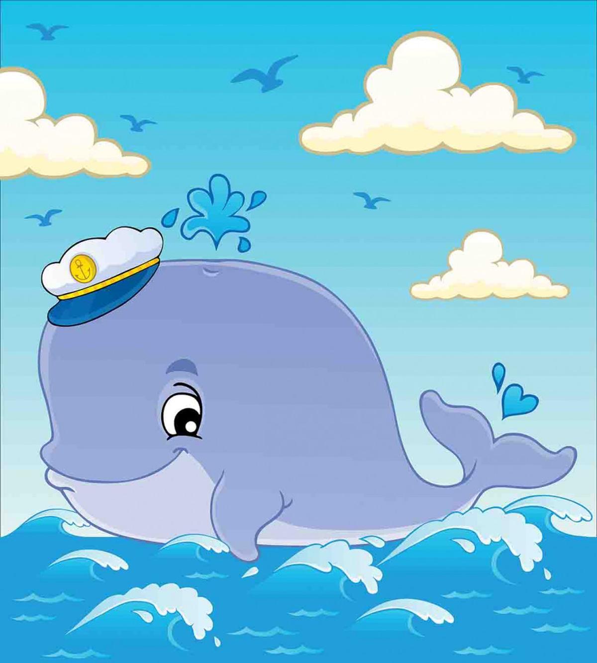 Nursery Theme Captain Whale — Pattern