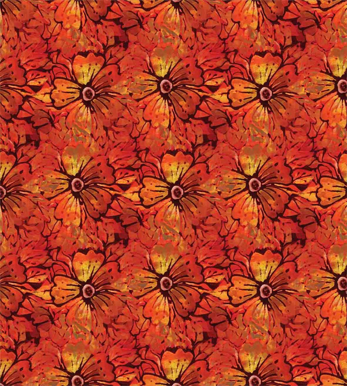 Grungy Flower Romantic — Pattern