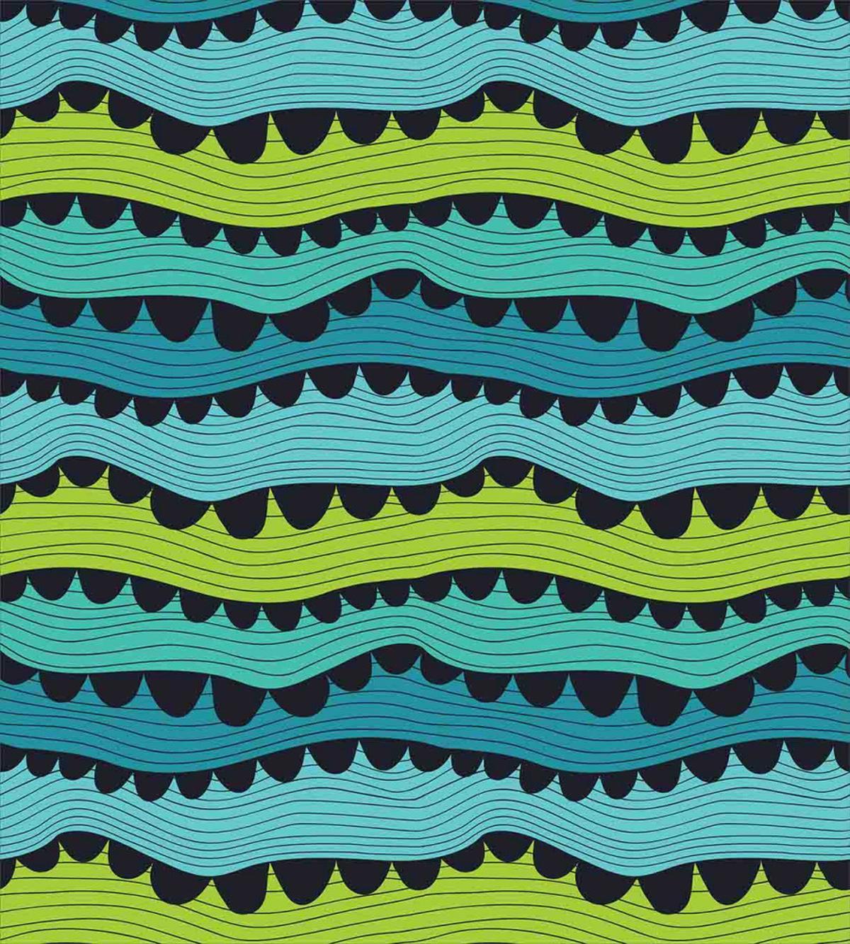 Waves Artwork — Pattern