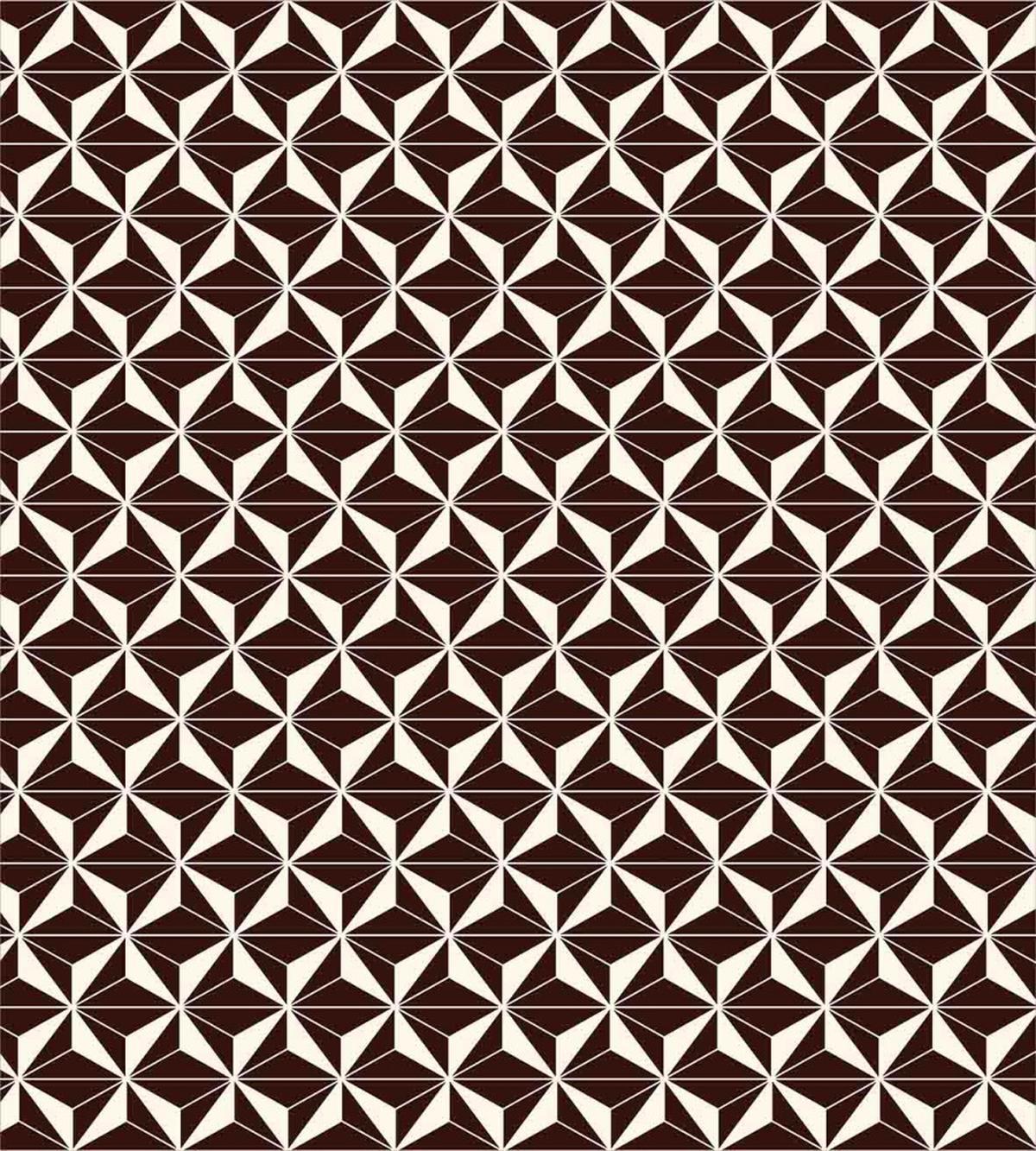 Contrast Color Triangles — Pattern