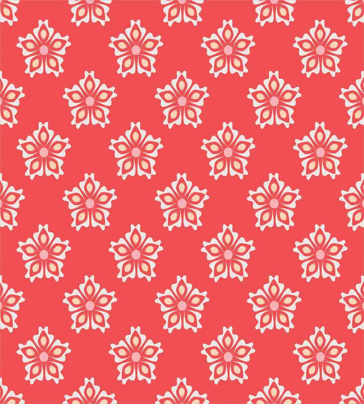 Floral Victorian Shapes — Pattern