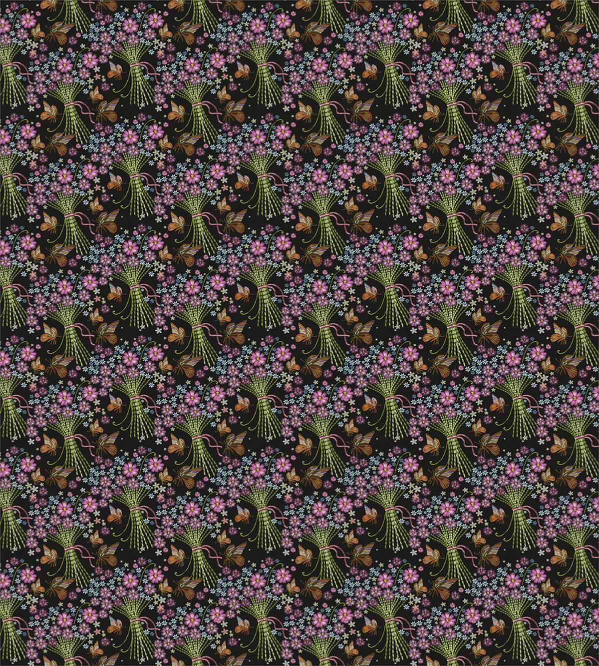 Bouquets and Butterflies — Pattern