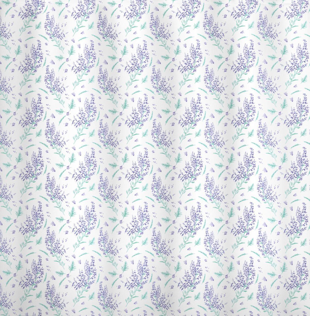 Tender Lavender Floral Branches — Pattern