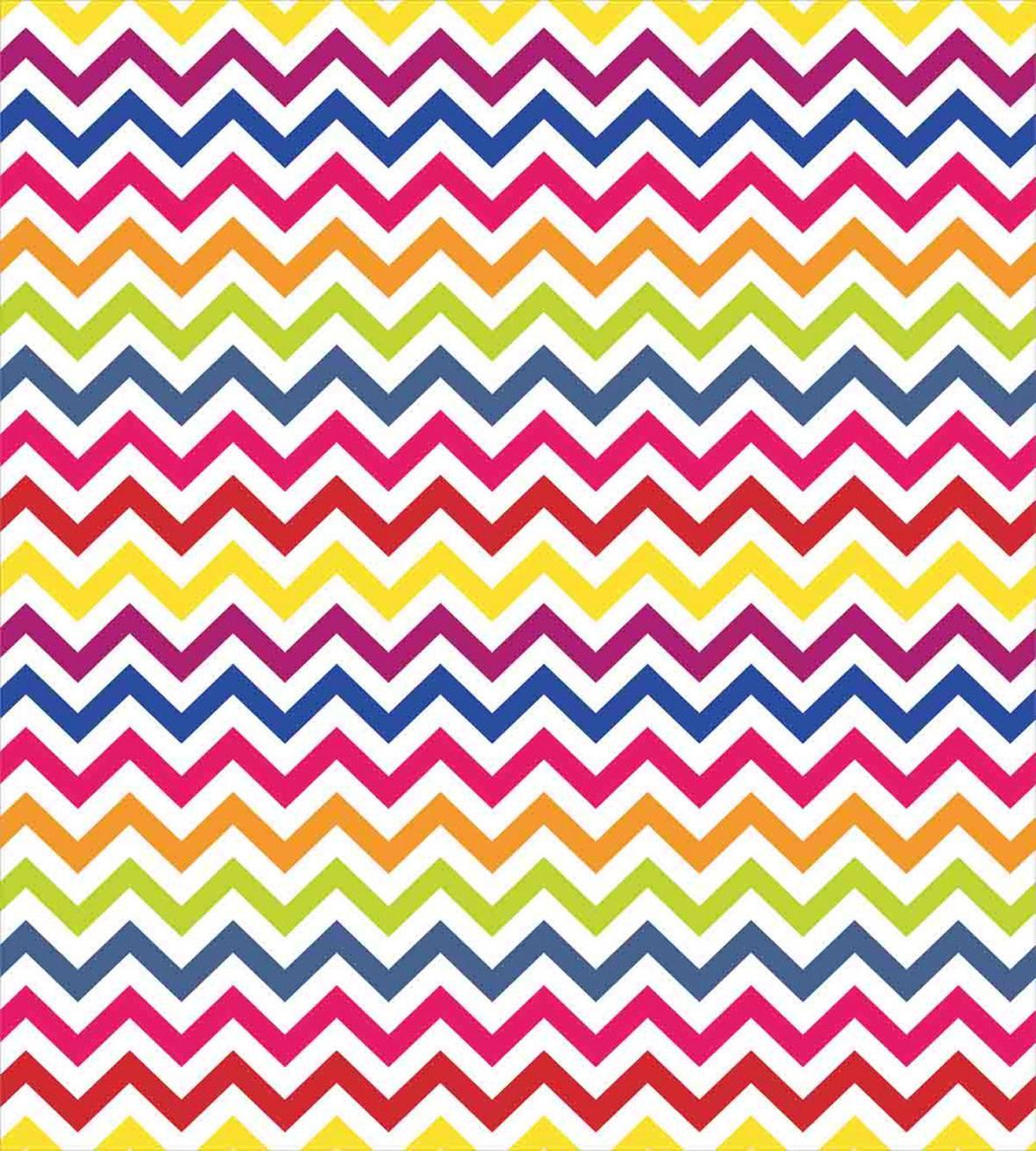 Rainbow Chevron Fun — Pattern