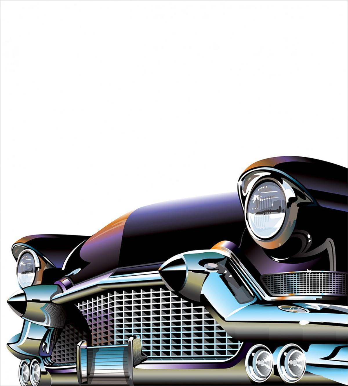 Old Fashioned Automobile — Pattern