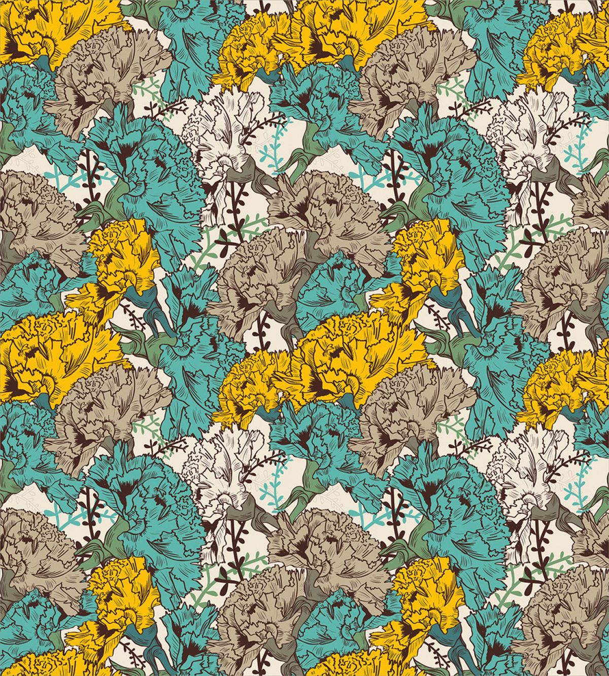 Drawing Style Vintage — Pattern