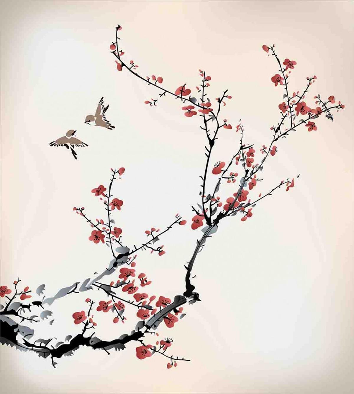 Style Art Birds — Pattern