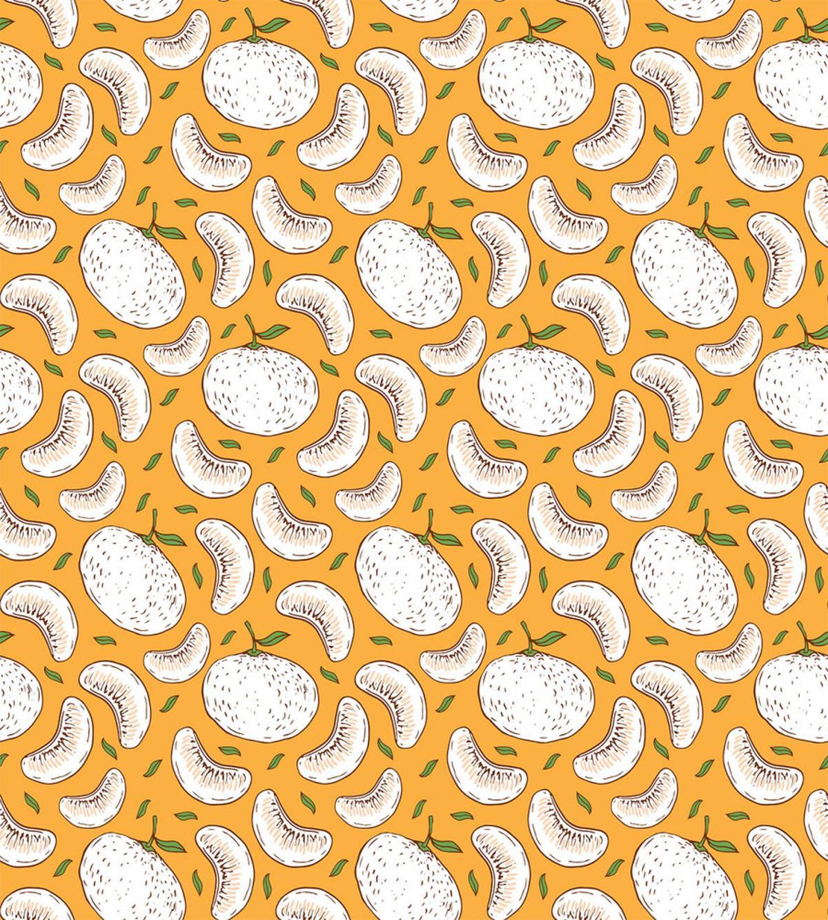 Vintage Mandarins Pattern — Pattern