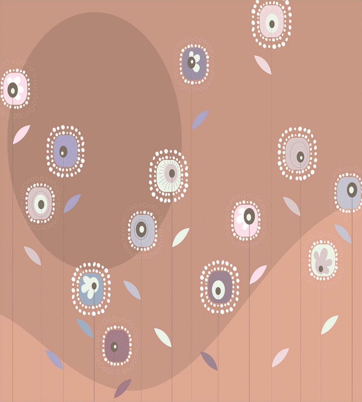 Funky Dandelion Flowers — Pattern