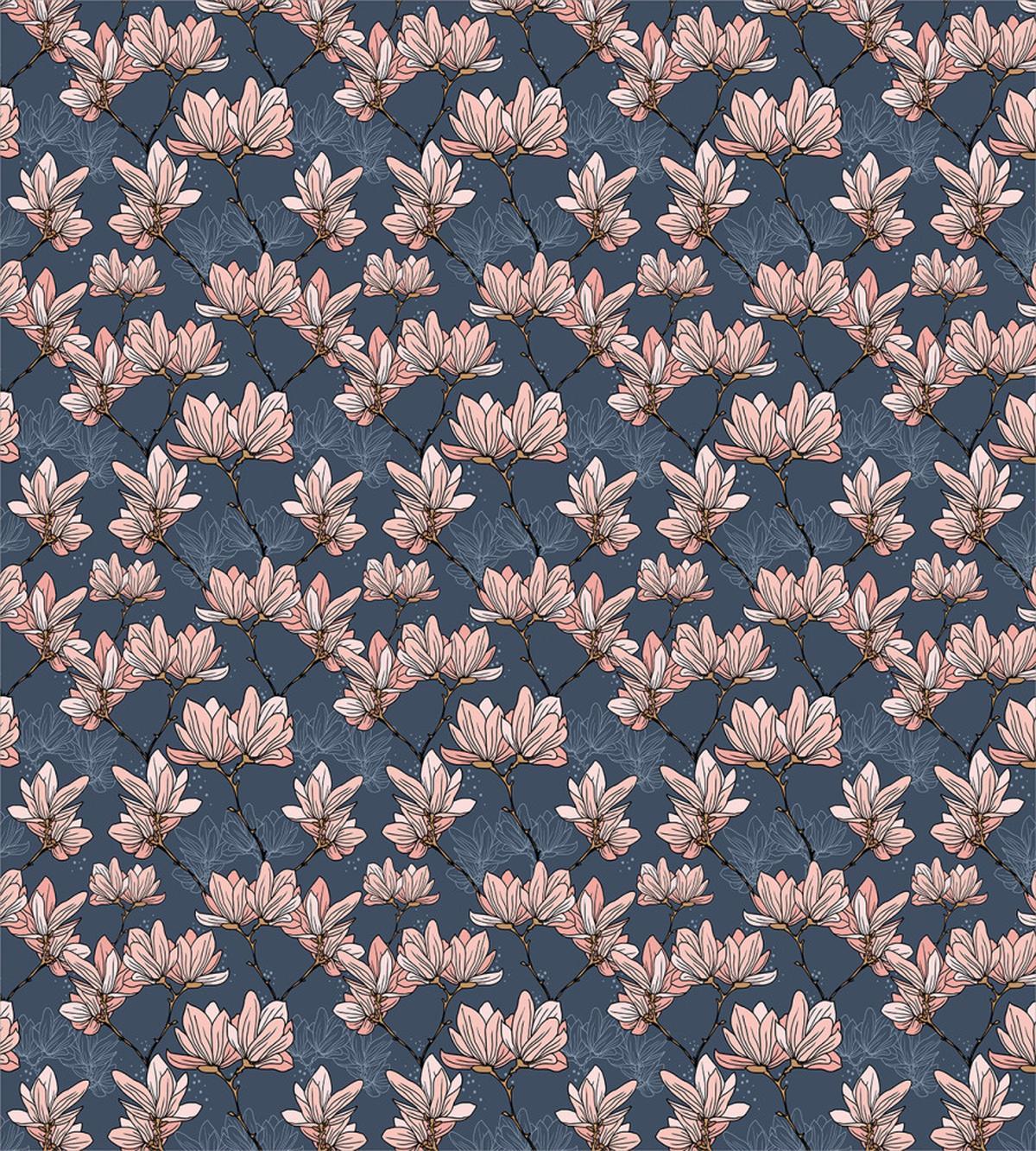 Magnolia Flowers Japan — Pattern