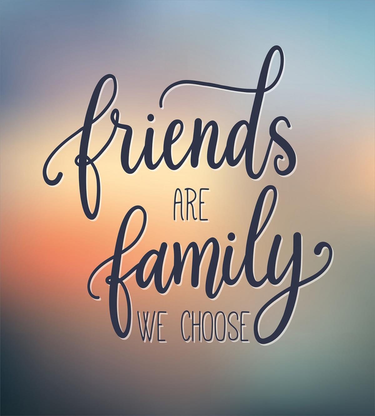 Friends are Family BFF — Pattern