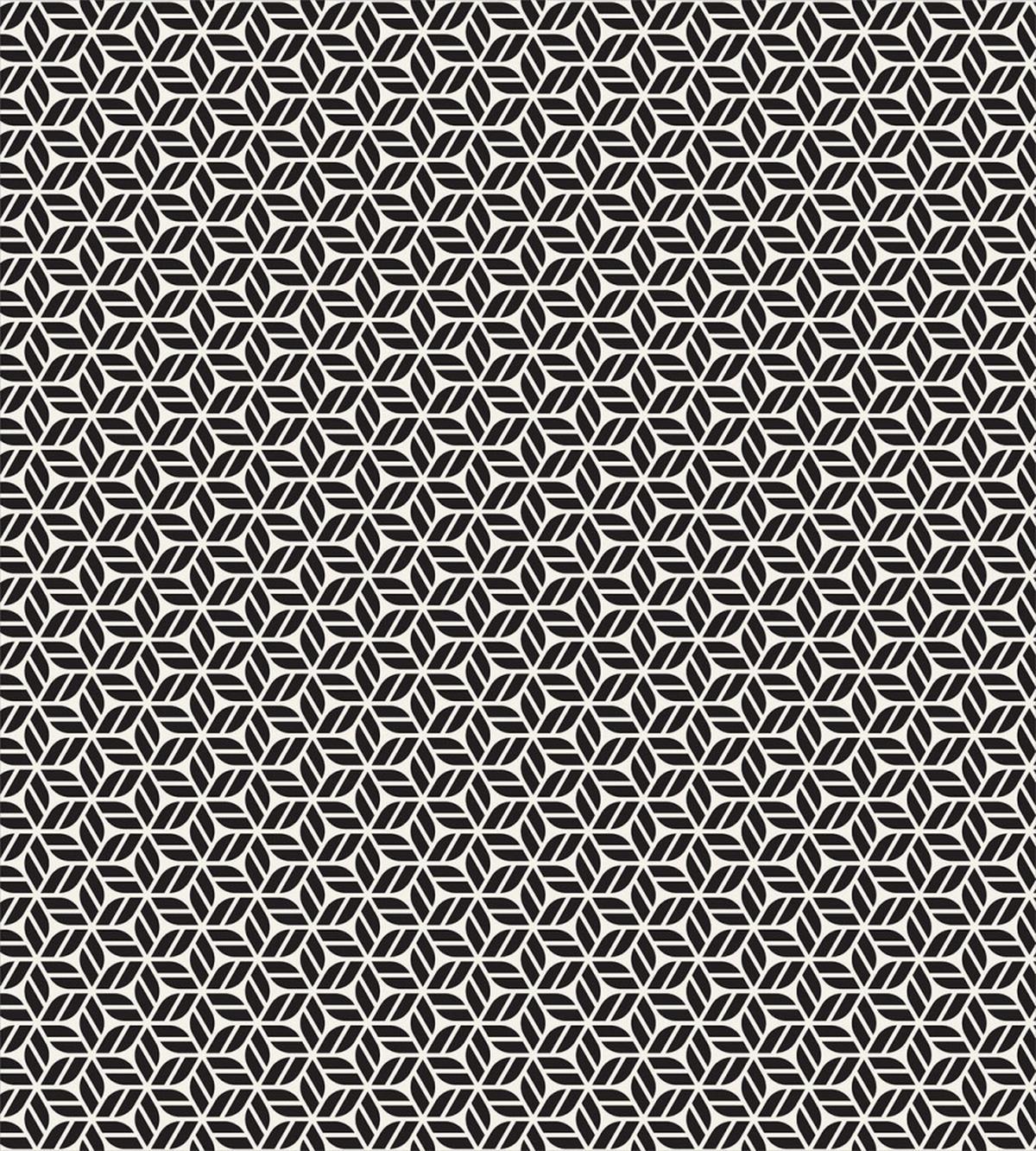 Simple Striped Leaf Motifs — Pattern