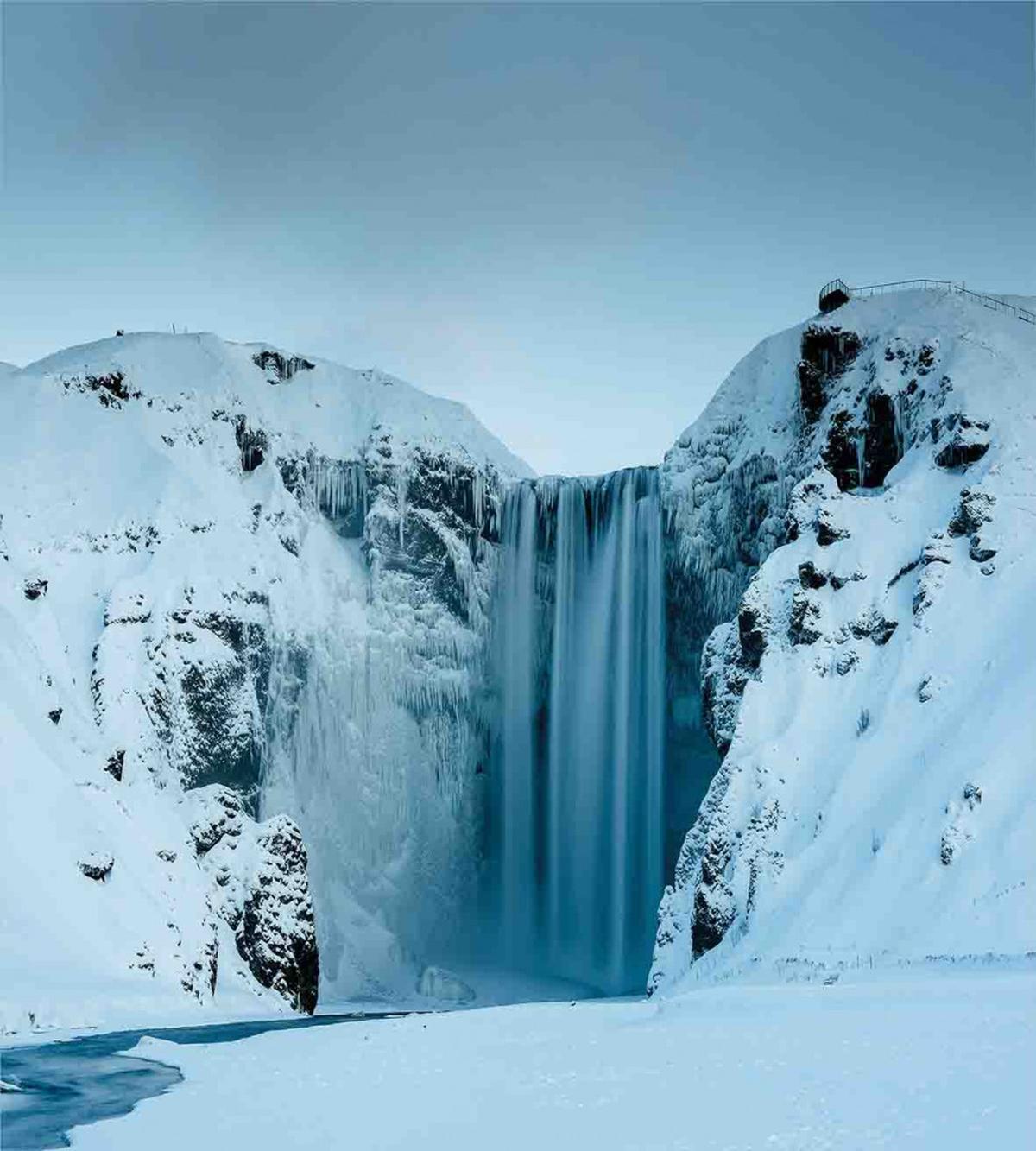 Mountains with Snow — Pattern