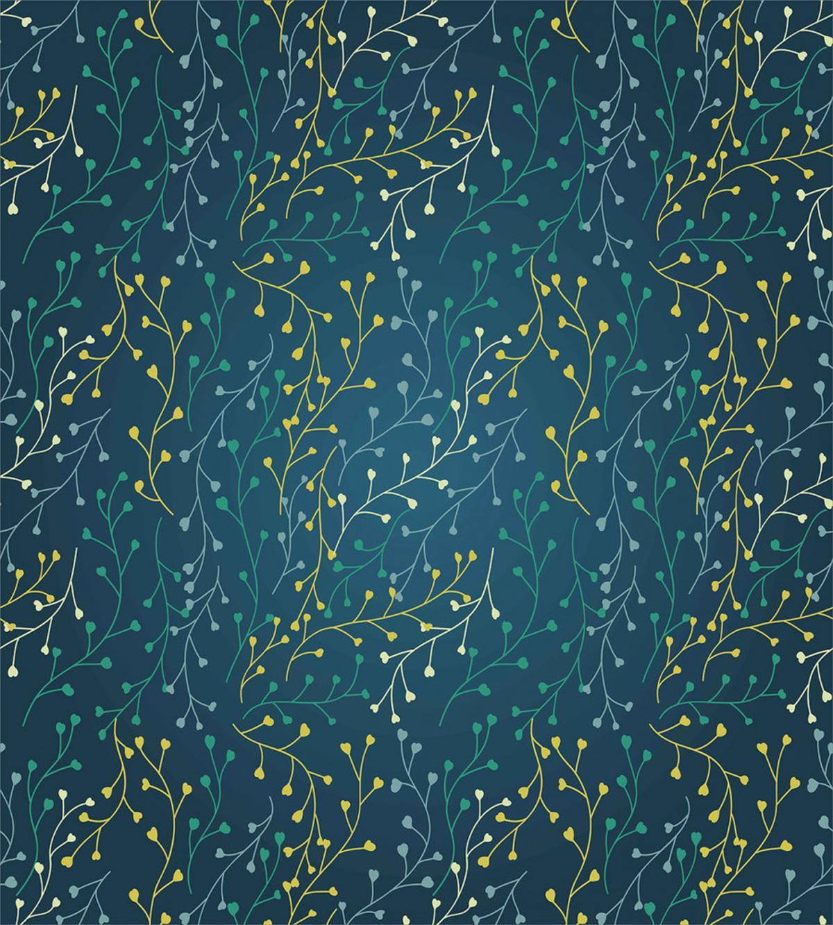 Little Buds on Branches — Pattern