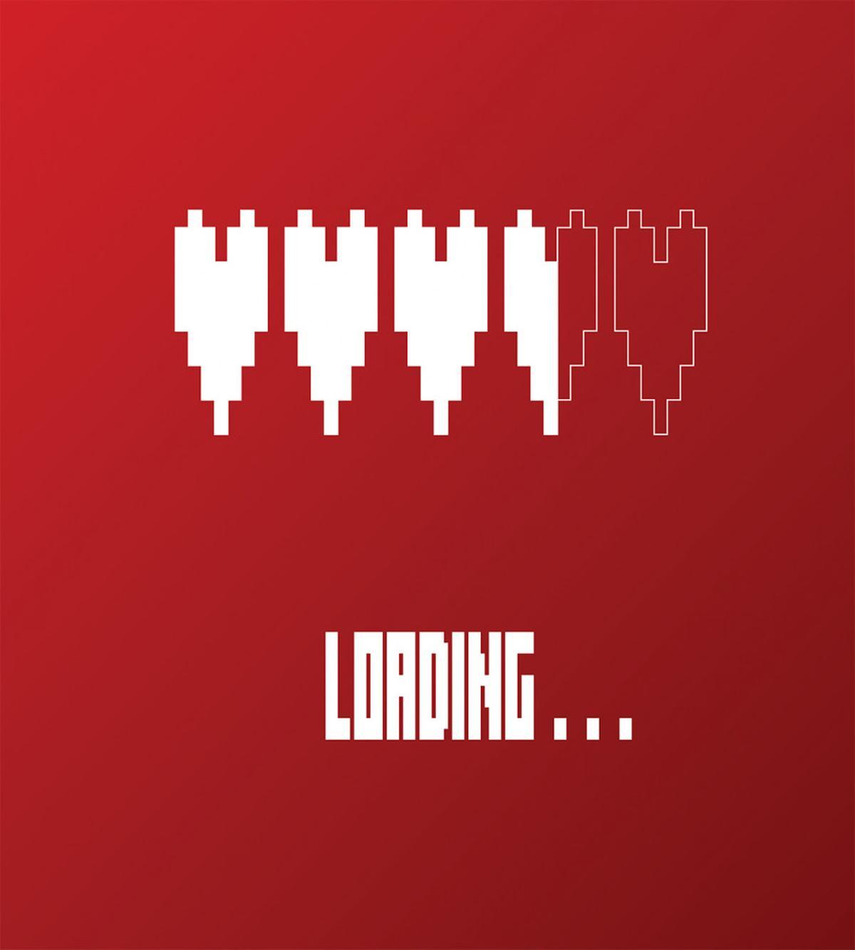 Love Loading Progress — Pattern
